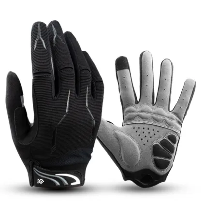 CoolChange 10 Colors Winter Women Men's Cycling Gloves Full Finger with GEL Pad Shockproof MTB Mountain Bike Bicycle Gloves