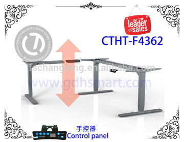 Table Frame height adjustable office desk metal adjustable folding legs table