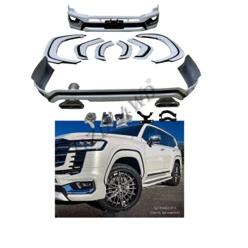 4x4 Offroad Accessories Upgrade Bodykit Front Bumper for Land Cruiser LC300 2022