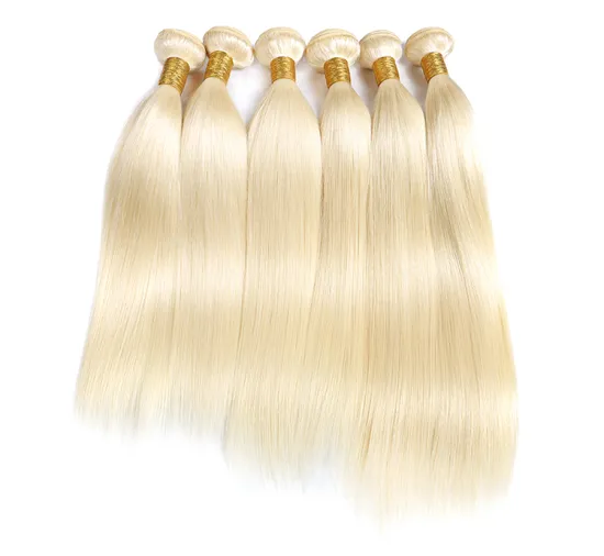 613 bundles straight hot sell hair bundles 613 blond raw mink brazilian hair vendor cuticle aligned virgin human hair weaving