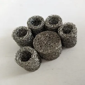 6mm Aperture Knitted Wire Mesh Filter - Stainless Steel and Steel Woven Gaskets