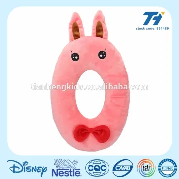 5 inch or 8 inch Rabbit Numbers educational plush toys for baby