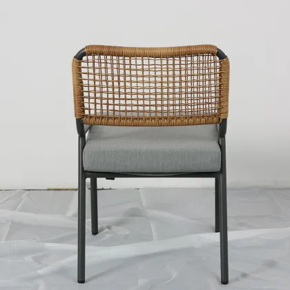 Fumin Minimalist Outdoor Rattan Lounge Furniture Set