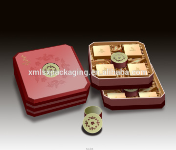 Customized Luxury High Quality Cardboard Mooncake Packaging Box
