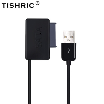 TISHRIC Molex Sata 7+6 to Usb 2.0 Adapter Cable Case Hdd Ssd Dvd Converter External Laptop Hard Drive Disk Optical Drive Adaptor