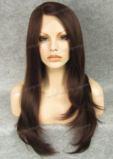 High quality fashion synthetic women long hair wigs for women