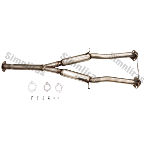 Edelstahlmitte Y Rohr inifinit G37 CPE