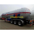 32Ton 62000L البروبان ناقلات الغاز المقطورات