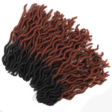 wholesale synthetic Crochet for Hair  Crochet Hair Deep Wavy Dreadlock Crochet Braids Hair