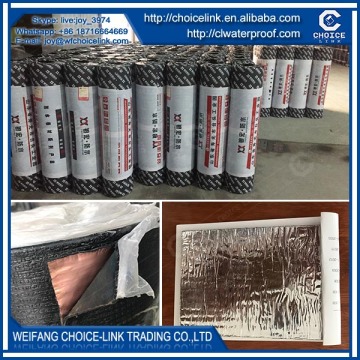 heating applied roof material APP modified bituminous waterproofing membrane