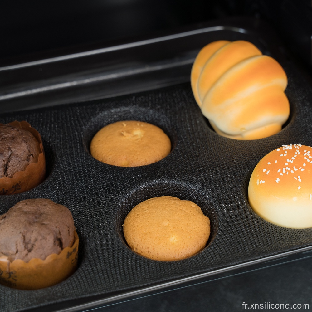 Moules de gâteau de silicium pliable de qualité alimentaire alimentaire