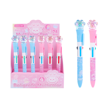 Weibo Wholesale Glowing Flashing Crystal Flash Pens: Custom Promotional Recycled Plastic Ballpoint Pens