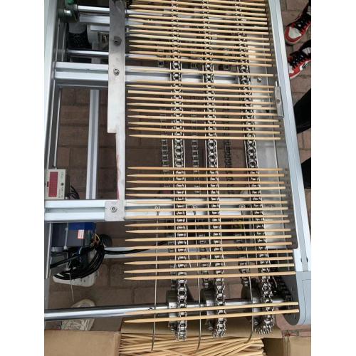 Fully Automatic Bamboo Sticks Laser Logo Machine