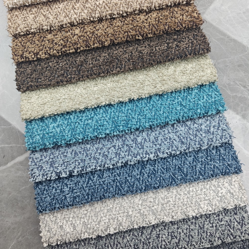 Stylish and Durable Chenille Fabric for Furniture