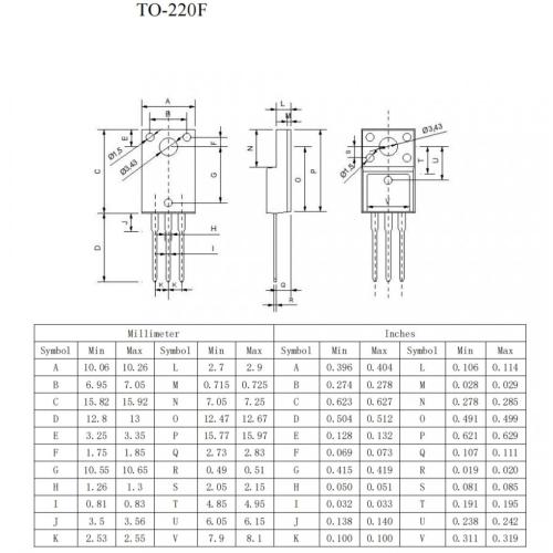 TO-220F BTA204X-800E triac have good performance at dv/dt