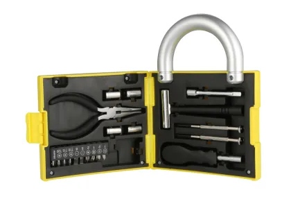lock shape promotional hand tool set