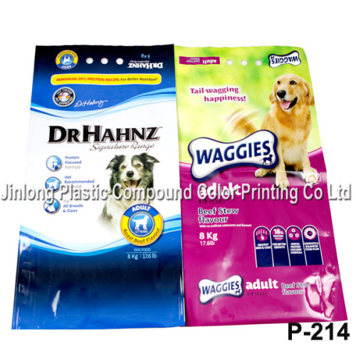 PE Dog Food Pouch with Hole