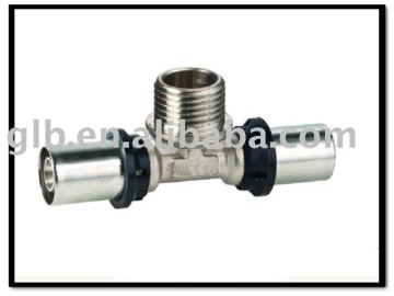 Multilayer pipe brass fittings