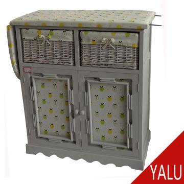 cabinet with ironing board