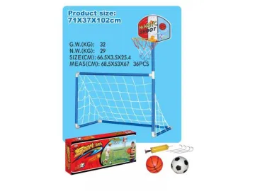2IN1 FOOTBALL DOOR
