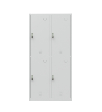 Metal Wardrobe: Steel Locker Cabinet for Workshop and Gym Clothing Storage