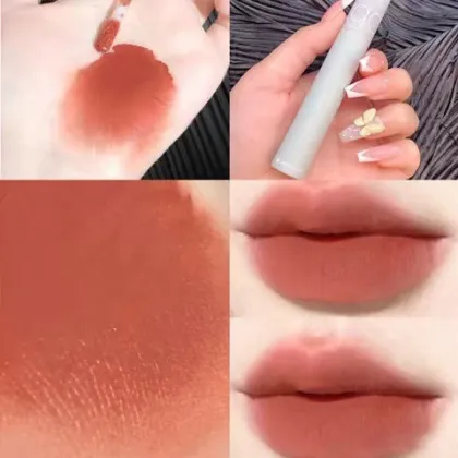 High-Quality Matte Liquid Lipstick - Waterproof Cosmetics Lip Gloss (4 Colors)