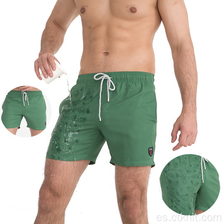 jeans de mezclilla verde para hombre