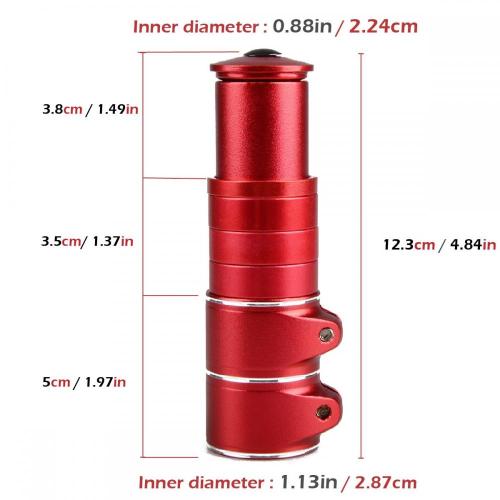 Bike Neck Extender Aluminium Alloy Red