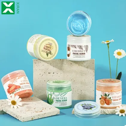 Organic Body Scrub with Vitamin C and Turmeric Facial Exfoliating Scrub