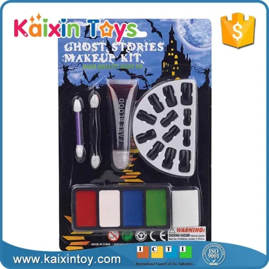 Halloween makeup false black nail