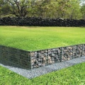 Parede elegante de Gabion Gabion para decoração de paisagismo moderno