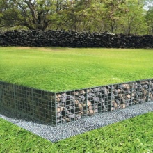 Parede elegante de Gabion Gabion para decoração de paisagismo moderno