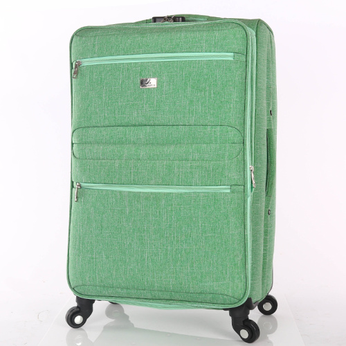 Brand name character 4 wheel luggage travel bag