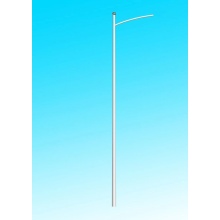 Q235 galvanized street lighting pole light post