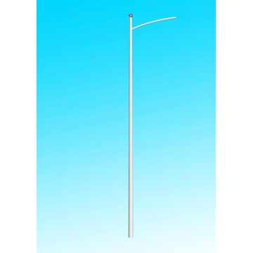 Q235 galvanized street lighting pole light post