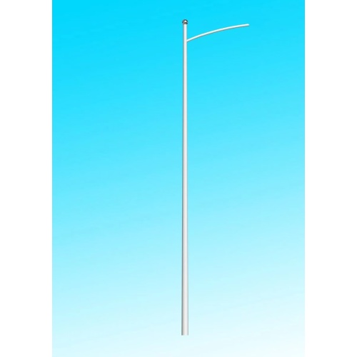 Q235 galvanized street lighting pole light post