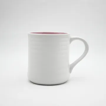 Factory supply competitive price blank ceramic mug white mug