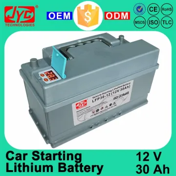Best 12V 30Ah Lithium ion LiFePO4 Li ion Vehicle Auto Car Starter Battery Price for Car Battery
