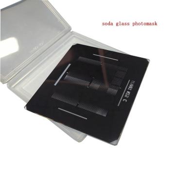 Schede fotomask fotolitografiche personalizzate per la diffrazione di griglia e cavi ottici