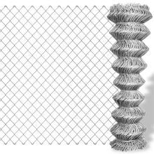 Corrente a cerca galvanizada de design durável