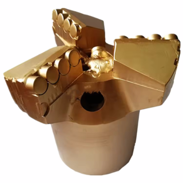 Three Wing Recessed Coreless Drill Bit for Water Wells