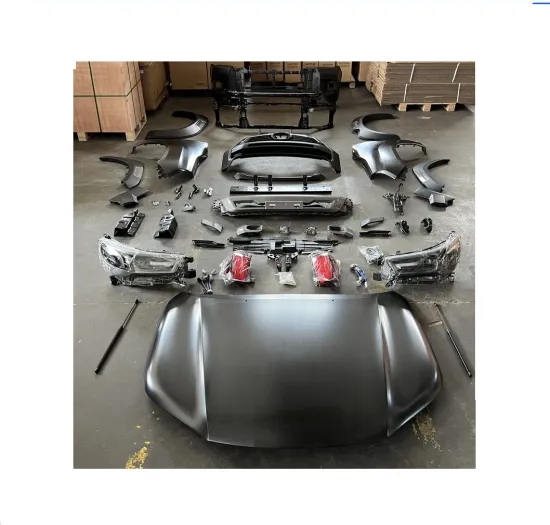 ROCCO Model Car Body Kit for Toyota Hilux Vigo 2004-2012 - Front Rear Bumper Grille Upgrade 2021