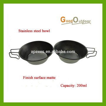 CK02-22B Camping Stainless Steel Bowl