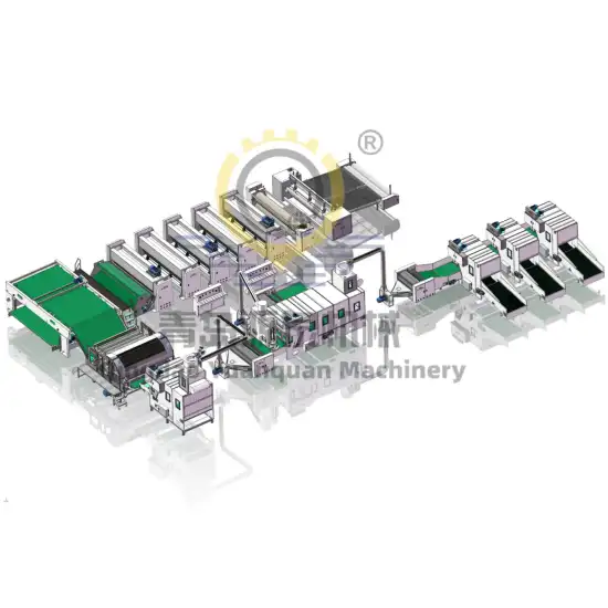 Complete Non-Woven Machinery Needle Punching Production Line for Fiber