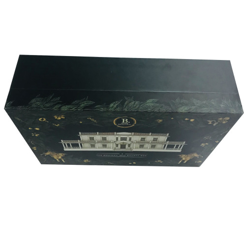 Luxury Cardboard Magnetic Book Shaped Gift Paper Box