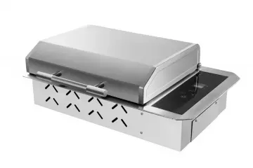 Electric Stainless Steel Indoor Griddle witht Lid