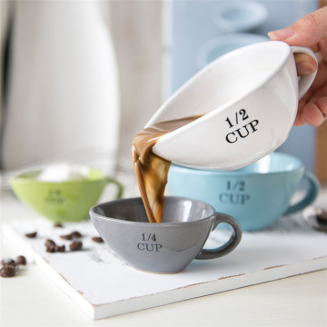 Hot Sale: Wholesale Food Grade Kitchen Coffee Sugar Measuring Cup & Spoon Set