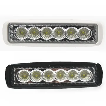 18W led work light bar Flood/Spot Beam led car driving lights for jeep Truck led work light