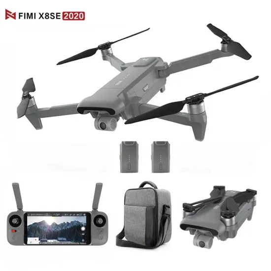 High Definition 4K Quadcopter Drone with GPS and Foldable Design: The Fimi X8 SE Mini RC Aircraft