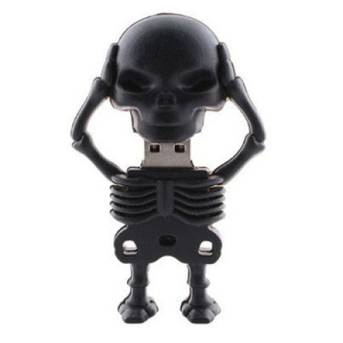 Speciale USB-flashdrive voor menselijk skelet